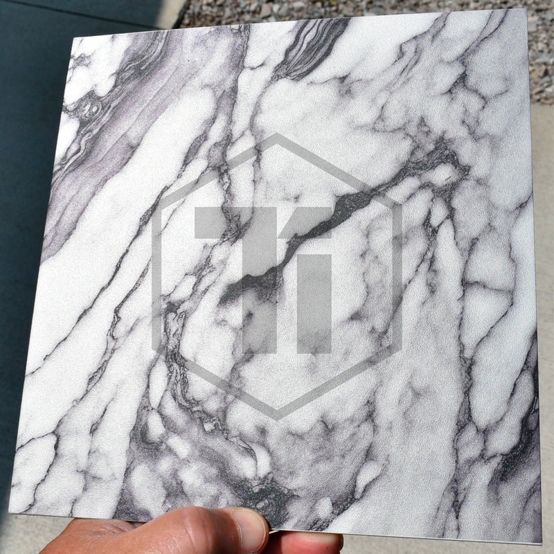 Marble on Aluminum Liquid Metal .080"